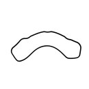 Valve cover gasket for Mitsubishi L3E