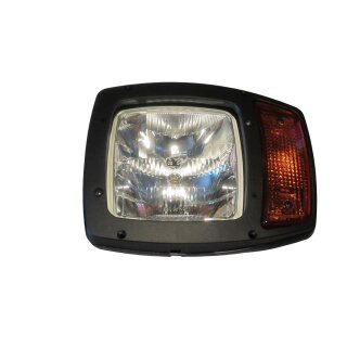 Hella H7 / H3 flush-mounted headlight  headlight left E4 6495 E4 9471