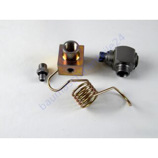 Vierkantstahl mit Feder und Verschraubungen für Schnellwechsler für Atlas AR 55