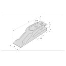 Gabelzahn Anschraubzahn Lochabstand 55 mm
