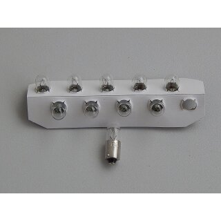 10 pcs. Ampoule T2W 24V 2W BA9s