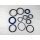 Dichtsatz für Löffelstielzylinder für Kubota KX71-3 teilweise