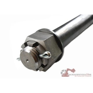 Gewindebolzen Gewindewelle 70x600 mit Mutter, Unterlegscheibe und Splint