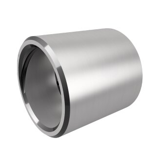 Steel bushing 35x40x50 lubrication internally ground and hardened