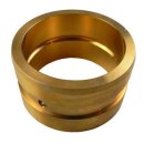 Messingbuchse 70x85x47 mm  Schmiernut innen/außen...