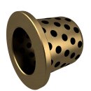 Bronze + Festschmierstoff-Stopfen-Kragenbuchse...