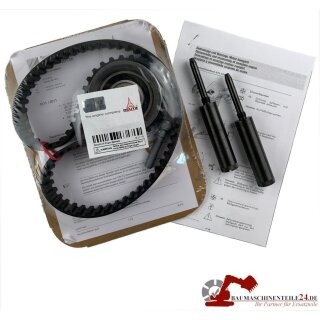 Zahnriemensatz Einstellbolzen & Einbauanleitung für Kaeser Mobilair M31 Motor Deutz F2M2011