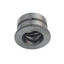 Steel bushing with collar 40x60/70x40 grease groove...