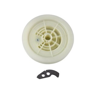 Seilscheibe + Klinke für für Belle RPC 30/50 Motor Hatz 1B30