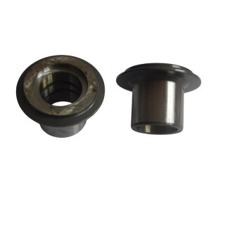 Douille dacier à collet 35x45/73x49 rainure de graissage en dedans