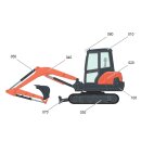 Farbe für Kubota KX 121-3