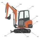 Farbe für Kubota KX 027-4