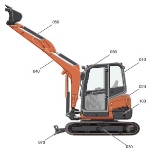 Farbe für Kubota U 27-4