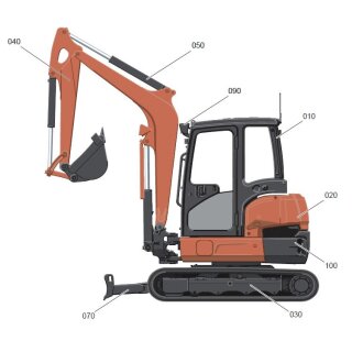Farbe für Kubota U 36-4
