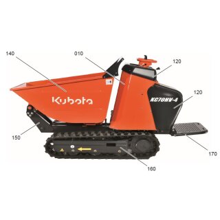 Farbe für Kubota KC 70-4