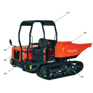 Farbe für Kubota KC 250HR-4
