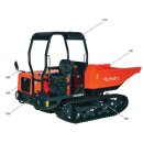 Farbe für Kubota KC 250HR-4