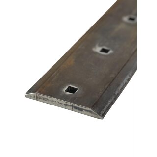 Unterschraubmesser, gebohrt HB 500 203x19x1000 mm Ø 3/4