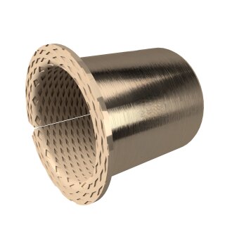 Bronze-Bundbuchse Gleitlager-Bundbuchse Kragenbuchse 35x39x50x35