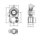 Hydraulics Joint Head WGAS35 for clamping heavy type
