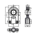 Hydraulique Gelenkkopf WAPR25S GIHO-K25DO SIJ25ES klemmbar