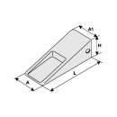 Dent dexcavateur System Cat / Caterpillar J250 1U3252 plat