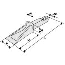 Excavator Tooth Bucket Tooth Wheel loader Tooth System Lehnhoff 301B
