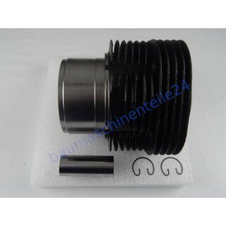 Cylinder with piston for Ammann AVH 6030 Engine Hatz 1D81S