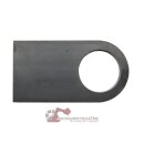 Lasche Bolzen-Lasche für Bolzen Durchmesser 20 mm