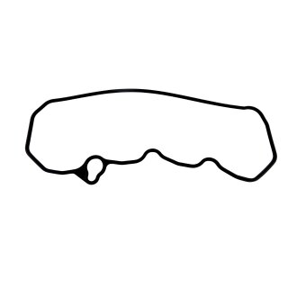 Ventildeckeldichtung für Yanmar Vio 75C Motor 4TNV98-XBV