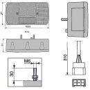 Cobo Rückleuchte E9 5105 E9 02.0079 z.B. für Terex Schaeff Zeppelin Takeuchi links 12V